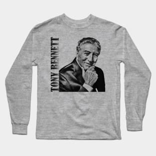 Tony Bennett-vintage Long Sleeve T-Shirt